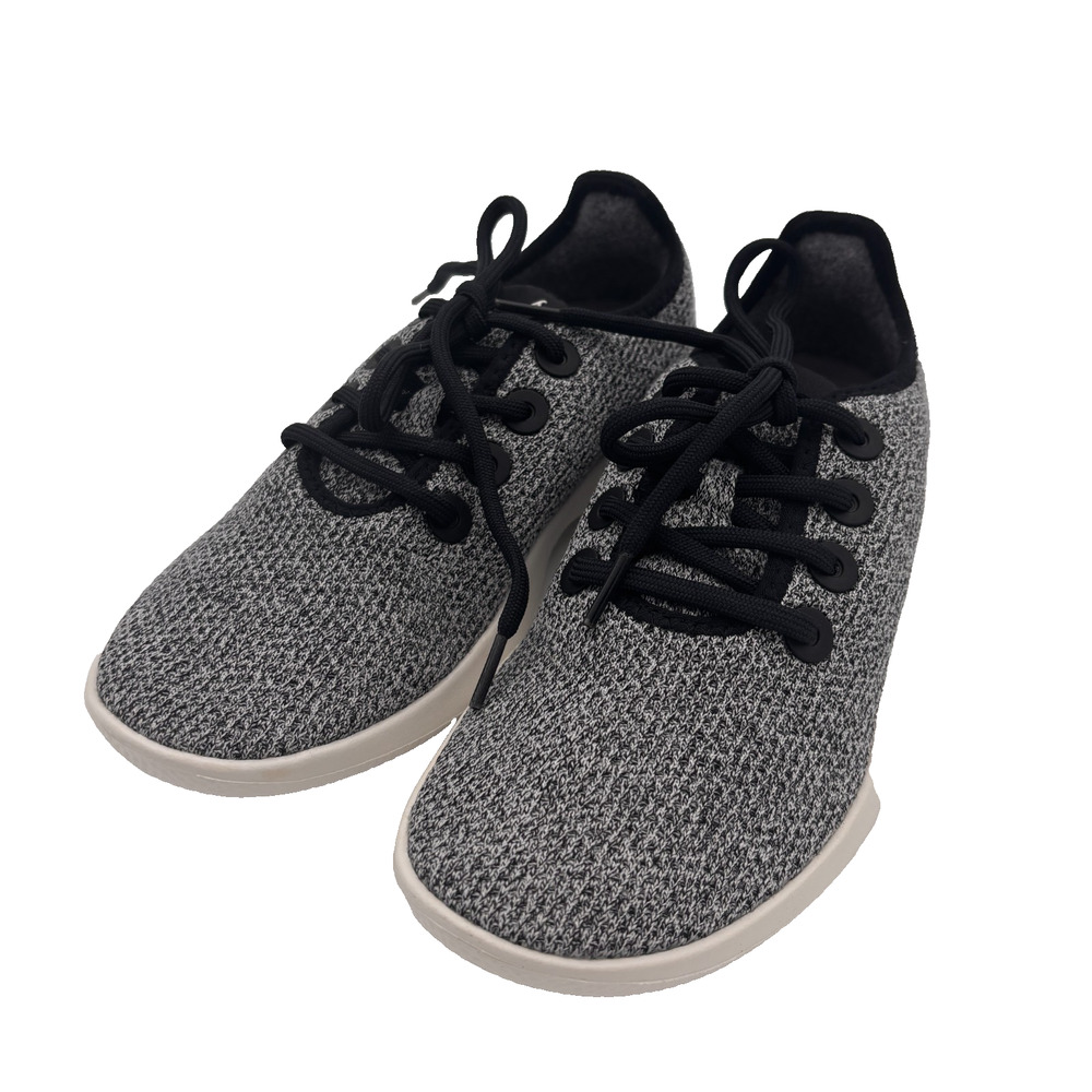 Allbirds Tree Runner Women's Size 7 Gray Black Heather Sneakers